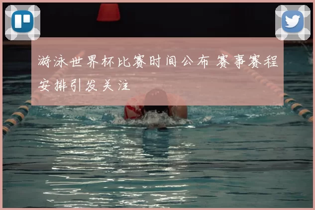 游泳世界杯比赛时间公布 赛事赛程安排引发关注