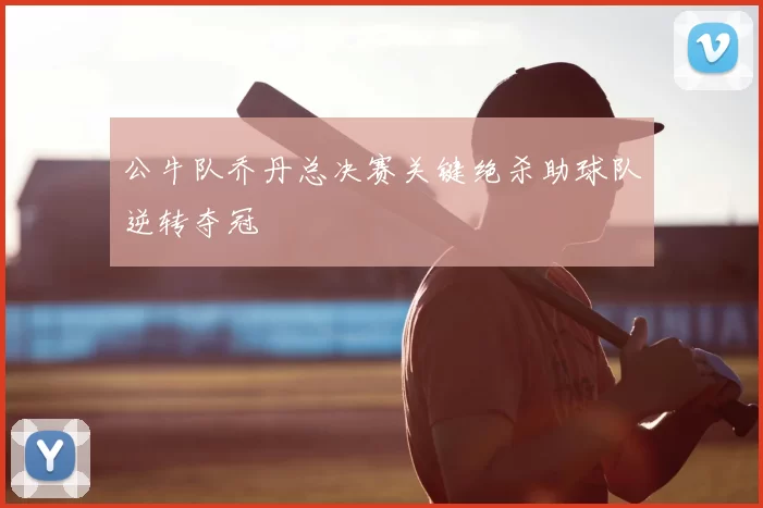 公牛队乔丹总决赛关键绝杀助球队逆转夺冠